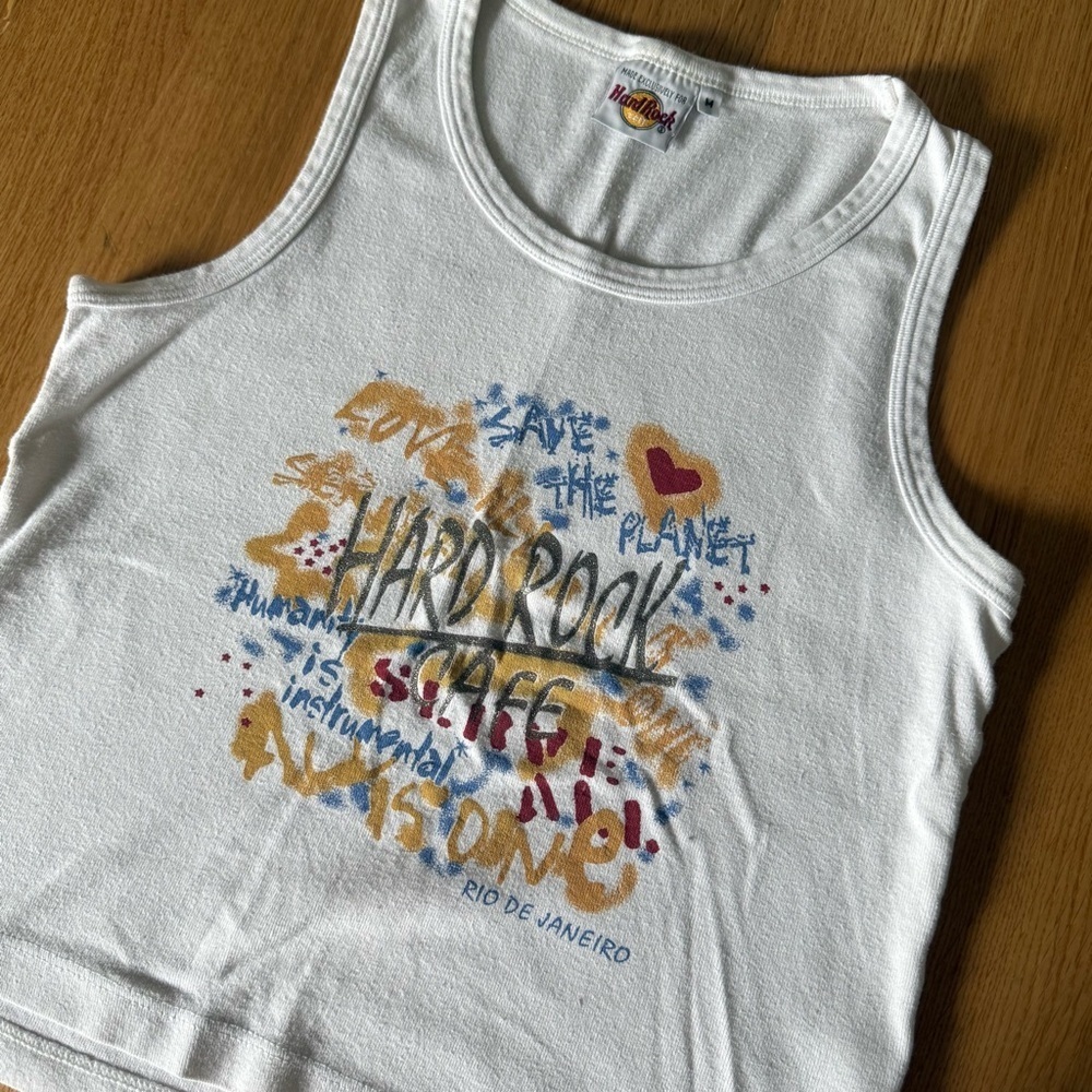 Vintage Hard Rock Cafe Brazil Tank Top